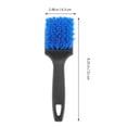 thumbnail image 5 of Masteelf 2pcs Car Wash Brush Short Handle Tire Brush Wheel Cleaner Brush Car Cleaning Tires Brush, 5 of 8