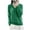 Army Green, variant on VSSSJ Womens V Neck Sweaters Loose Fit Soft Solid Color Long Sleeve Casual Warm Knit Fall Winter Base Layer Sweater Pullover Tops Black M