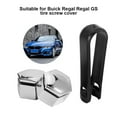 thumbnail image 2 of Black Car Wheel Nut Lug Dust Cover Cap Protector Bolt Hub Scr P4 M5F7, 2 of 9