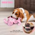 thumbnail image 6 of Xekoro Squeaky Dog Toys for Aggressive Chewers, Octopus-Tug of War Dog Toys for Large Breed Tough Interactive Stuffed Dog Chew Toys for Puppies Small & Large Dogs, Pink, 6 of 6