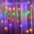 thumbnail image 4 of Butterfly Curtain String Light 14.8Ft 120LED Window USB Fairy Lights 24 Butterfly 8 Modes with Remote Control for Room Bedroom Patio Party Wedding Holiday Christmas Decoration (Colorful), 4 of 6