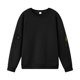 thumbnail image 4 of pstuiky camisa de manga larga para hombre, Sudadera de trabajo de color liso con cuello redondo, manga larga y bolsillo para hombre tops de invierno para hombre l, 4 of 8
