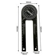 thumbnail image 3 of Hxlamzoo Professional Miter Saw Protractor Angle Finder Ruler with Precision Scales for Woodworking & Carpentry Projects, 3 of 9