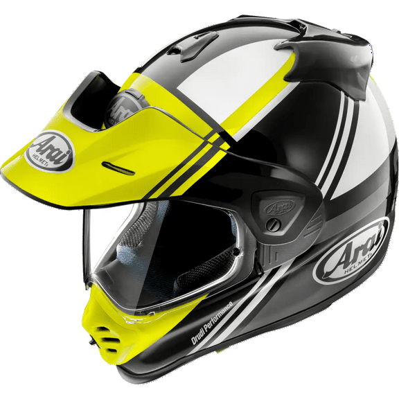 Arai XD-5 Cosmic Dual Sport Motorcycle Helmet Fluo Yellow LG