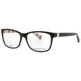 thumbnail image 2 of Kate Spade  Plastic Womens Rectangle Eyeglasses Black 52mm Adult, 2 of 5