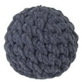 thumbnail image 4 of DecMode Blue 4" Handmade Decorative Ball Jute Rope Orbs & Vase Filler with Varying Designs (4 Count), 4 of 10