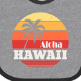 thumbnail image 4 of Inktastic Aloha Hawaii Vacation Retro Vintage Boys or Girls Baby Bib, 4 of 4