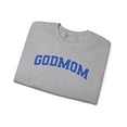 thumbnail image 3 of Godmom Godmother Sweatshirt Gifts Crew Neck Shirt Long Sleeve Unisex, 3 of 5