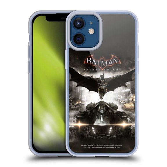 Head Case Designs Batman Arkham Knight Graphics Key Art Soft Gel Case for Apple iPhone 12 Mini