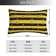 thumbnail image 2 of Balery Striped With Bees Funda de Cojín Estampada, Regalos para Mujeres, Regalos de Amor para Ella, Regalos para Novia o Esposa, Funda de Almohada-14"x20", 2 of 6