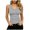 Light Gray, variant on Wutalume Summer Tank Tops for Women - Racerback Basic Athletic Fit V Neck Ribbed Slim Sleeveless Tops for Layering or Daily Fashion Trendy Style,Army Green L