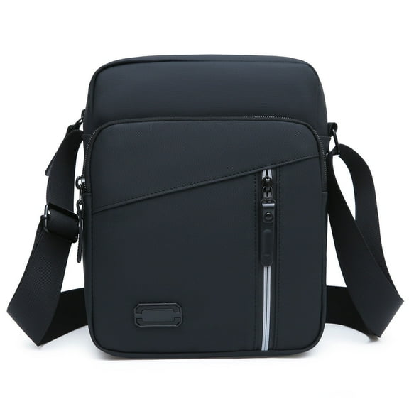 Ogetok Reflective Shoulder Bag for Women Men - Black Reflective Backpack with Safety Night Cycling Running Backpack