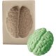 thumbnail image 2 of Moldes de silicona Yuxing en forma de corazón y cerebro para Halloween, 2 of 5