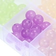 thumbnail image 6 of Unique Bargains 8mm Round Glass Beads for Bracelets for Jewelry Making Multicolor 200pcs, 6 of 6