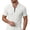 A-White1182, variant on Bibifish Mens Polo Shirts Short Sleeve Quarter Zip Waffle Knit Casual Shirts Breathable Daily Wear Tops