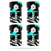 Skin Decal Wrap Compatible With DJI Inspire 1 Battery Batteries (4 pack) Leaf Splatter