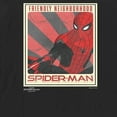 thumbnail image 2 of Men's Marvel Spider-Man: No Way Home Friendly Neighborhood Poster  Long Sleeve Shirt Black X Large, 2 of 4