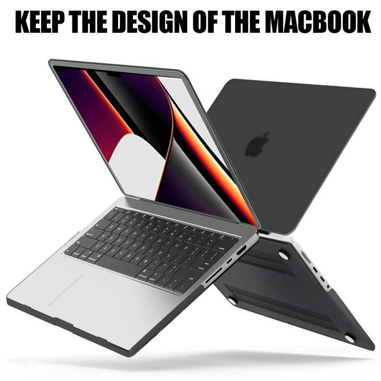 Housse Antichoc 13,3 Pouces Compatible avec MacBook Pro 14 M3 M2 2023 M1  2021, MacBook Air 13 2012-2017, MacBook Pro 13 2012-2015, MateBook D14, 14
