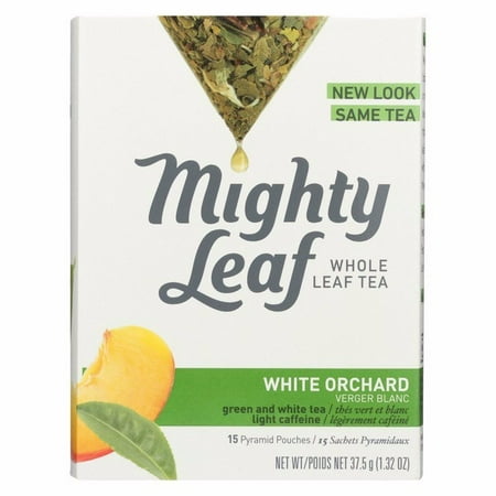 Mighty Leaf Tea White Orchard Pack Of 6 15 Bags Mighty Leaf Tea White Orchard Pack Of 6 15 Bags
