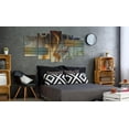 thumbnail image 2 of Tiptophomedecor Abstract Canvas Wall Art - Exotic Note - Stretched & Framed Ready To Hang Art, 2 of 4