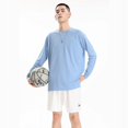 thumbnail image 5 of Camiseta deportiva de manga larga para jugadores de baloncesto, entrenamiento de tiro, camiseta lisa de secado rápido, camiseta de entrenamiento para gimnasio, ropa, 5 of 5