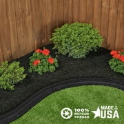 GroundSmart Black Shredded Rubber Mulch, 75 Cu Ft