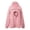 H1346 Pink, variant on SJLDQY Pet Pouch Hoodies for Women Long Sleeve Hoodie Fall Winter Casual Loose Fit Pullover Hooded Sweatshirts with Pockets