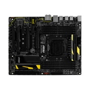 MSI X99A MPOWER Desktop Motherboard, Intel Chipset, Socket LGA 2011-v3, ATX