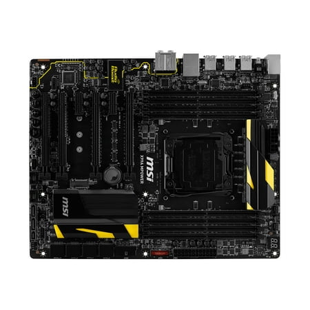 MSI X99A MPOWER Desktop Motherboard, Intel Chipset, Socket LGA 2011-v3, ATX