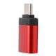 thumbnail image 3 of Adaptador USB 3.0 Hembra a Tipo C Sincero Rojo, 3 of 10