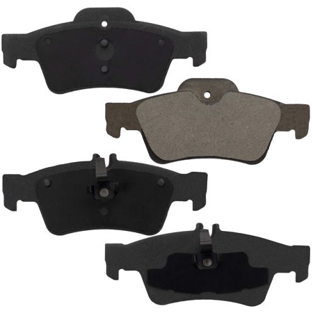 Gridiron Brakes Semi-Metallic Rear Brake Pad Set Driver and Passenger Side - ID986 (Replaces Part# MKD986)