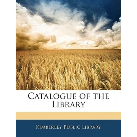Catalogue of the Library