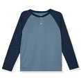 thumbnail image 2 of Sleep On It Boys Long Sleeve Tee and Plush Pants Pajama Set, 2-Piece, Sizes 6-14, 2 of 5