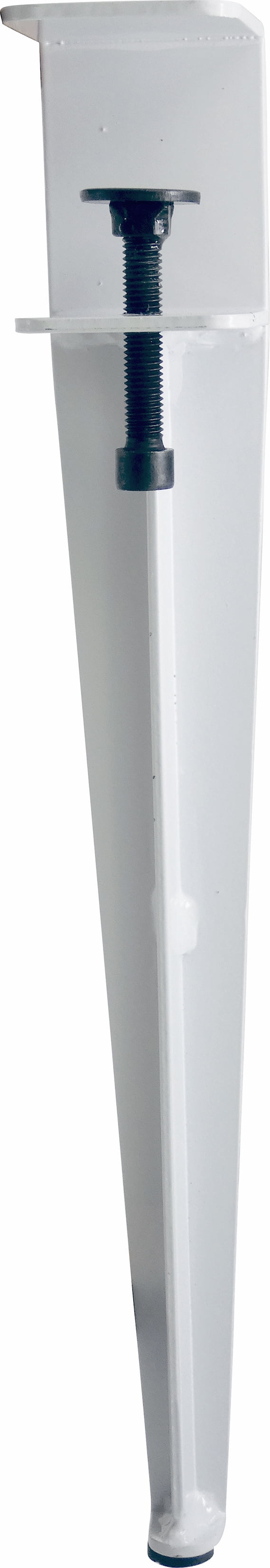 Shepherd Hardware 8132E 16-1/4" Adjustable Fit Table Clamp Legs White
