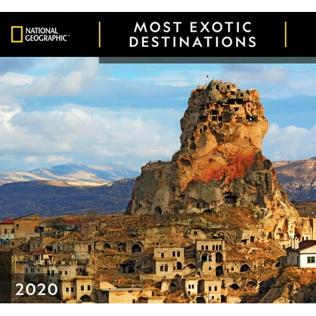 2015 Wall Calendar National Calendars Most Exotic Destinatations National Geographic Wall Calendar FSC Certified Paper - 12 Months ()