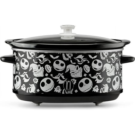Disney Nightmare Before Christmas 7-Quart Jack Skellington Slow Cooker