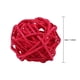 thumbnail image 4 of Bolas decorativas de ratán JAAS 20 piezas para bodas Navidad cumpleaños rojo, 4 of 4