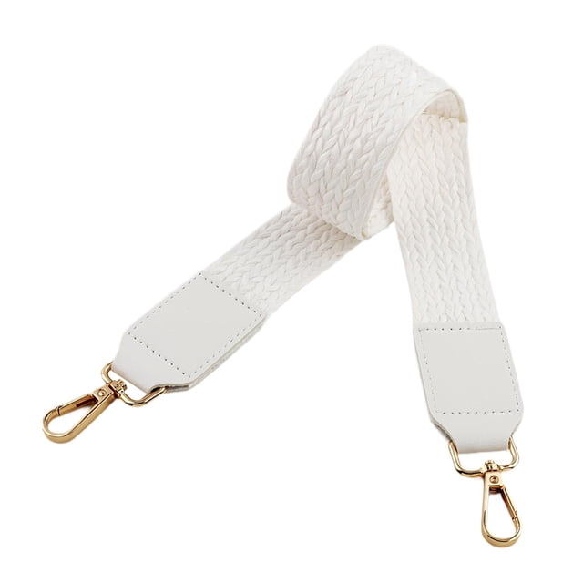 Correa para bolso de hombro Yuyangstore tela tejida cuero PU 3.6 cm x 80 cm
