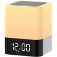 thumbnail image 1 of Haut-parleur Bluetooth de Nuit, Lampe de Chevet de Capteur Tactile avec Mode de Changement de Couleur et Fonction de Gradation, Lecteur Flash USB/microsd/aux Support, 1 of 5