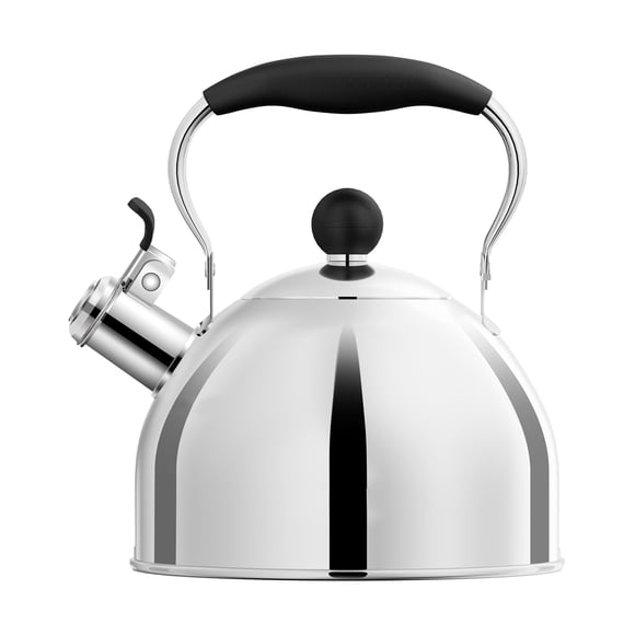 Tetera Whistling de acero inoxidable para estufa, 1,8 L