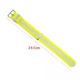 thumbnail image 3 of Nylon Reflective Watch Band Replacement Watch Strap Wristwatch Safety 18-22mm, 3 of 9