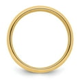thumbnail image 3 of 10k Yellow Gold 5mm Standard Weight Comfort Fit Wedding Band Size 6, 3 of 7