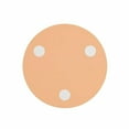 thumbnail image 4 of Powell Sherbert Kids Indoor Modern Wood Round End Table, White/Orange, 4 of 7