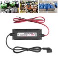 thumbnail image 1 of AC DC Lithium Battery Charger, Overload Protection Compact Waterproof Aluminum Alloy Lithium Battery Charger 12V 14.6V 20A  for LiMn2O4 US Plug, 1 of 7