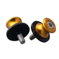 thumbnail image 2 of funtasica 8mm Rear Motorcycle Reel Sliders M8 Bracket Pair Of - Golden, 2 of 9