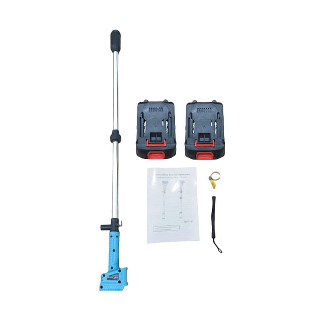 Mornei Water Transfer Pump Cordless Rod Sump Pump Portable Multi Purpose Drainage Lightweight Sturdy Easy Use Effortless Operation Suitable for RV Boat Garden Pond Appliance 2 Power units