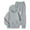 Grey, variant on AWZXDE 2025 Girls Fall Outfits Winter Lined Hoodie And Pants Set Cozy Warm Tracksuit For Kids 5-14 Years Brown，12Y