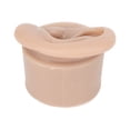 thumbnail image 3 of Silicone Ear Model, Small Size, Teaching Aids, Dark Skin Color, Similar To Human Skin, For  Practice, Earrings Display,  Classes Teaching, 3 of 8