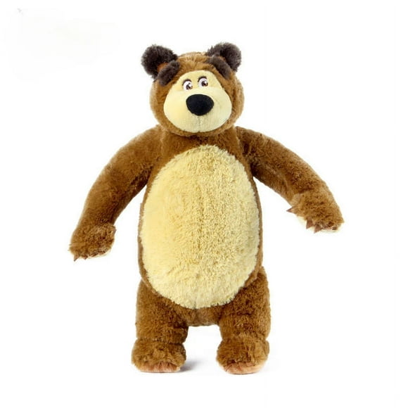 Masha and The Bear Plush Toys Cartoon Dolls Comfort Toys Animation Derivatives Children's Decorative Ornaments Children's Gifts