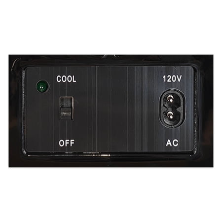 FORTNITE PEELY MINI FRIDGE 4L 6 CAN – PORTABLE GAMING COOLER, LENTICULAR PERSONAL REFRIGERATOR FOR DRINKS, SKINCARE, BEDROOM, OFFICE, BLACK